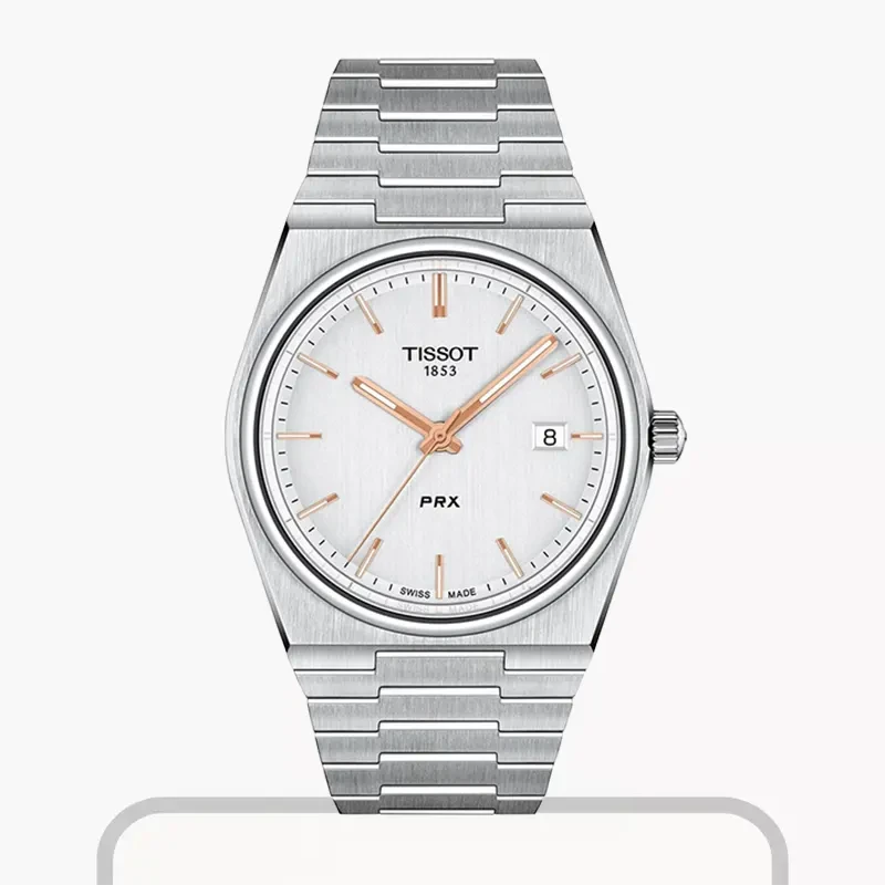 Tissot PRX Quartz Silver Dial Men's Watch- T137.410.11.031.00